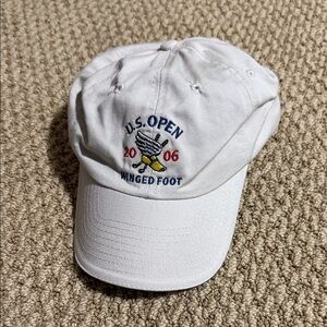 White U.S. Open Winged Foot Cap